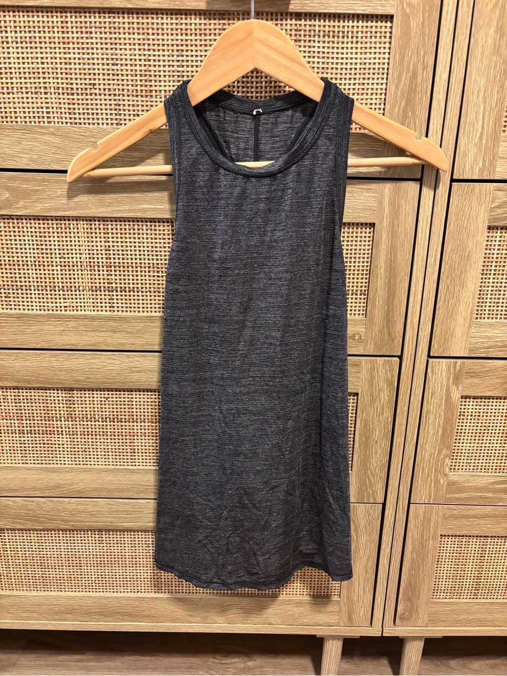 lululemon athletica Charcoal Gray Racerback Tank